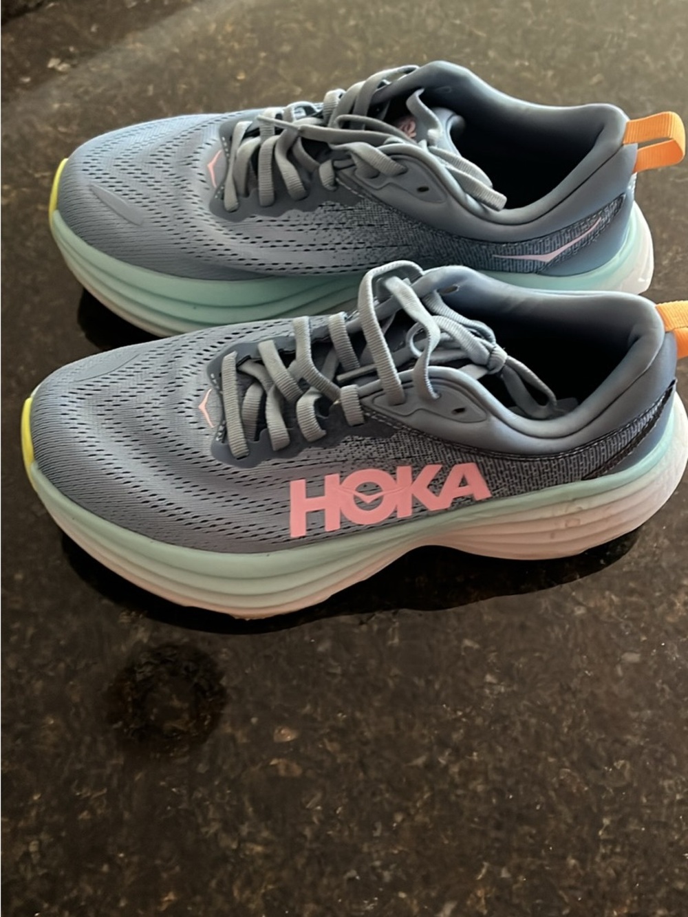 HOKA Women’s Blue/Pink Running Shoes